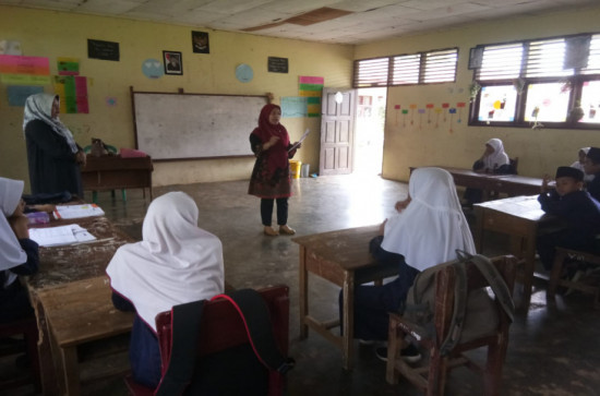 PJ Program Kesehatan Jiwa Melaksanakan Skrining Kesehatan Jiwa di Sekolah